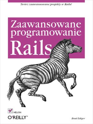 cover image of Rails. Zaawansowane programowanie